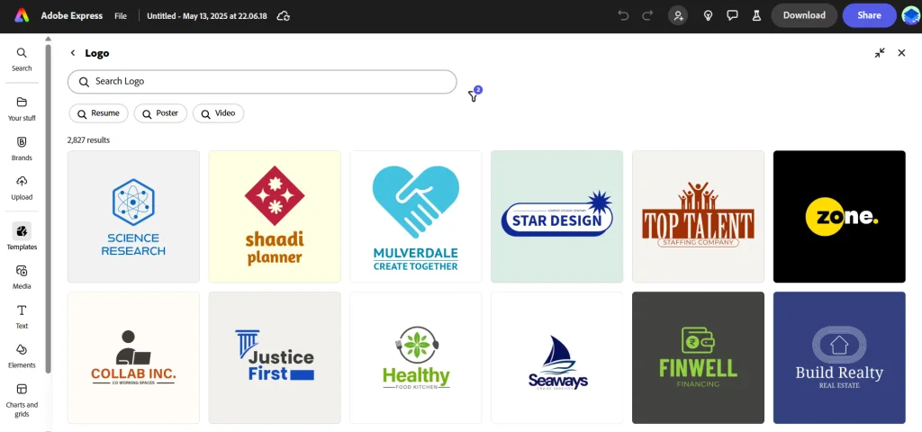 Adobe Express Logo Maker