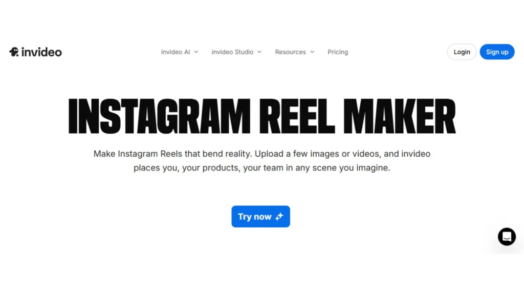 invideo Instagram Reels Maker