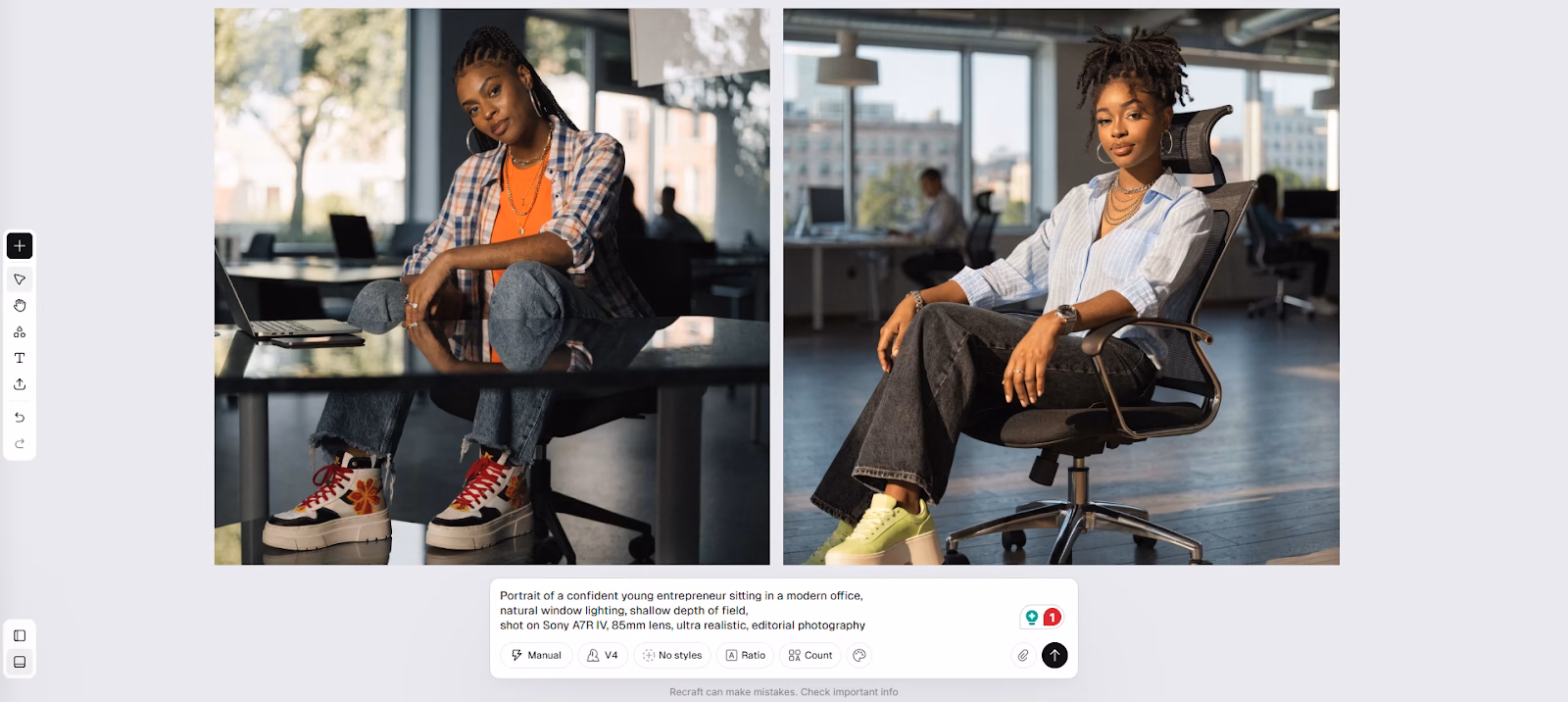 Recraft Image Quality