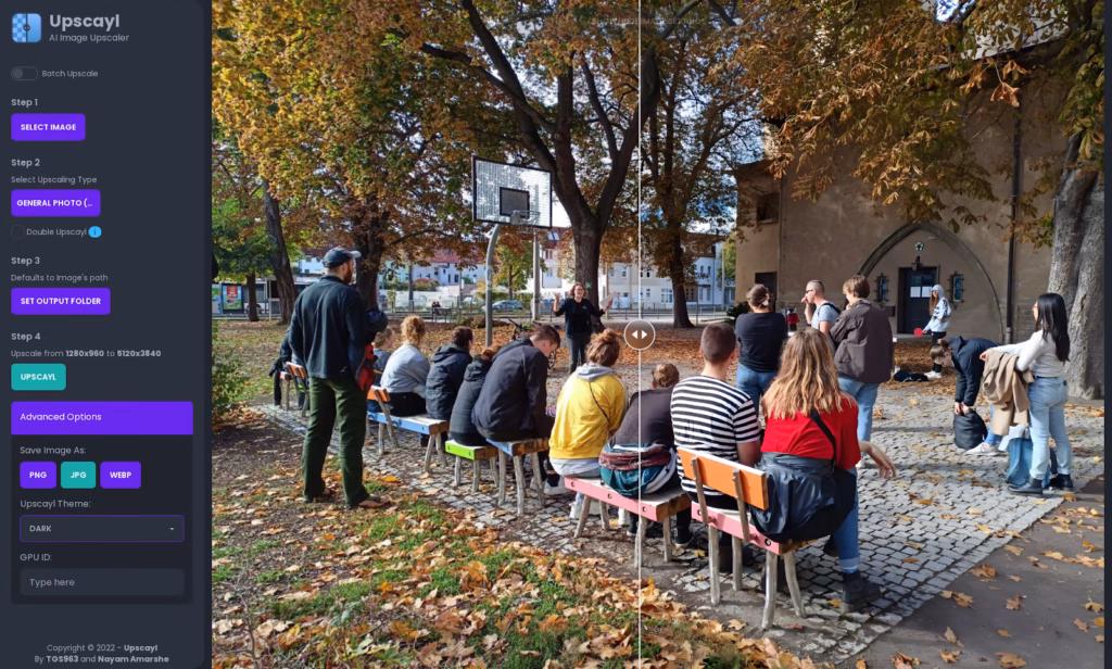 Upscayl before & After