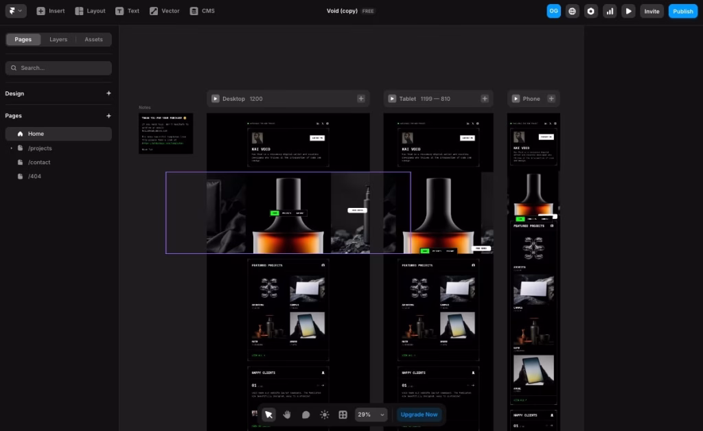 Frame AI Test Results Prompts