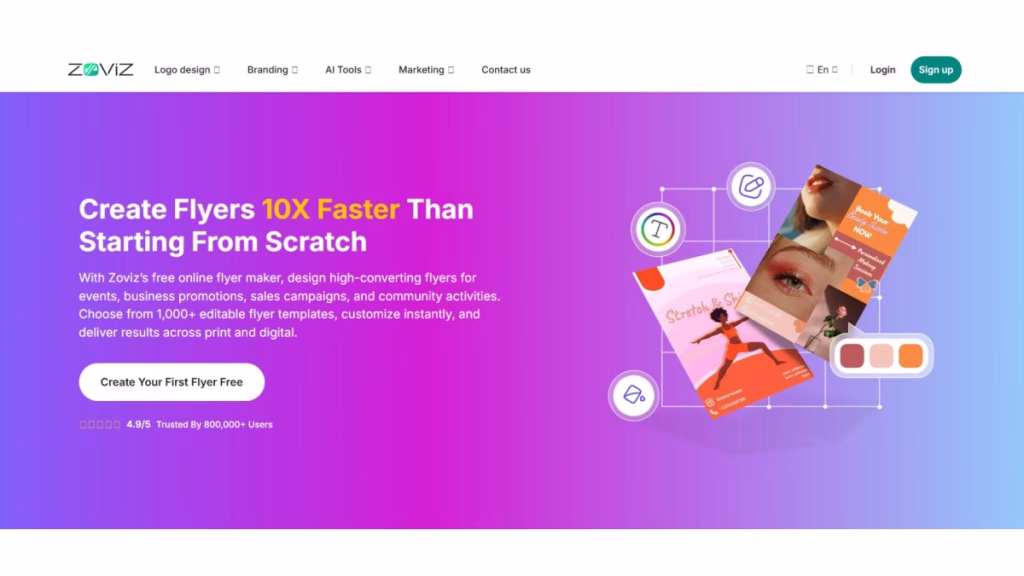 Zoviz Flyer Maker