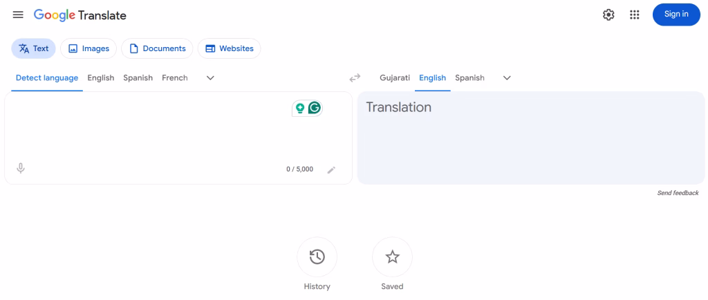 Google Translate for PDF Documents