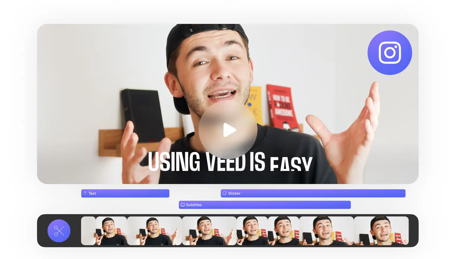 Using Veed AI Instagram Reels Maker