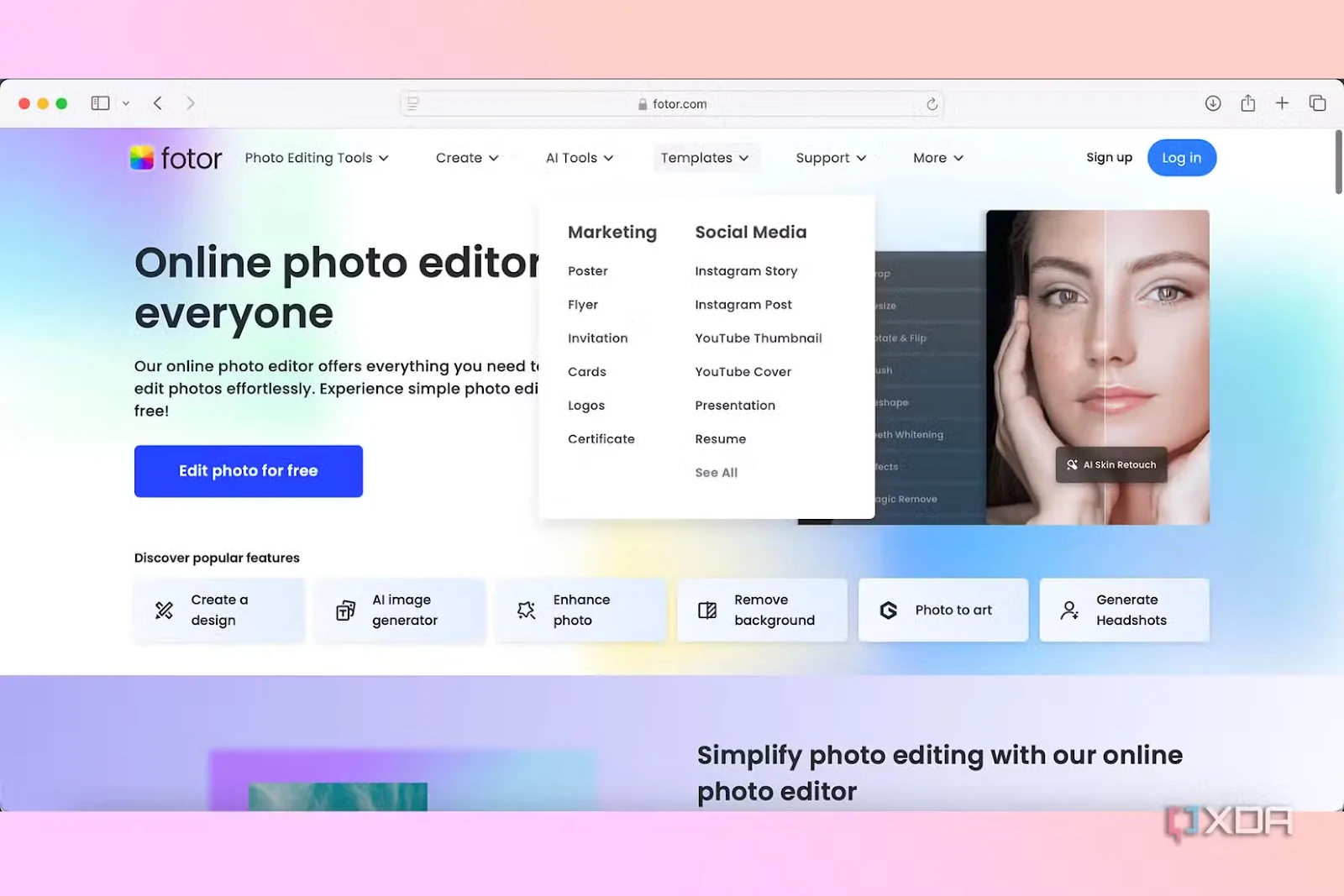 Fotor: Online Photo Editor