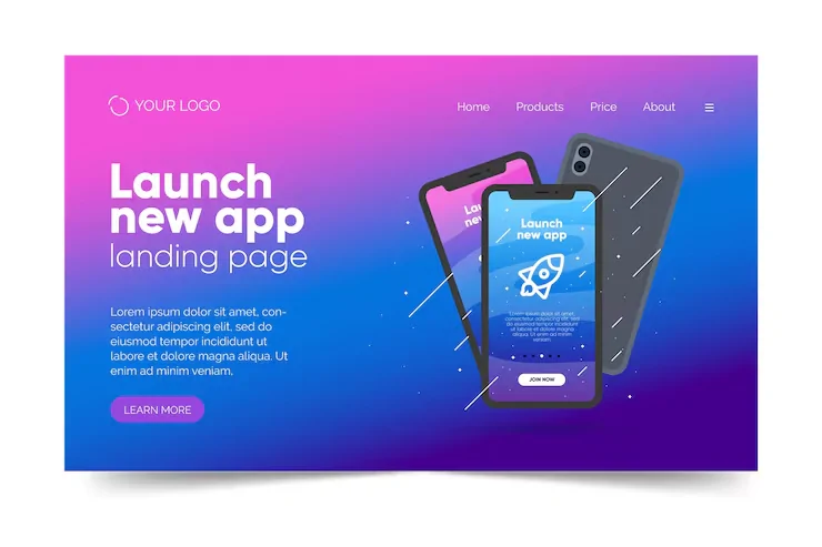 Your Logo App Landing Page